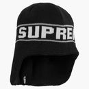 Supreme Earflap Beanie Black