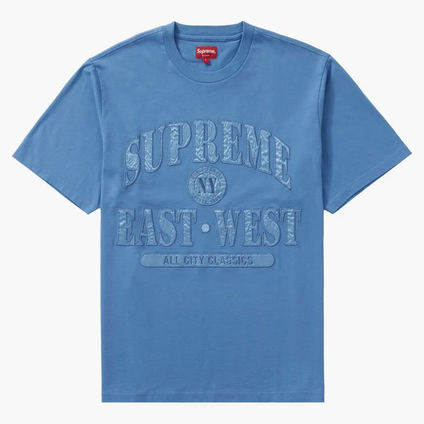 Supremo East West S/S Top Blue