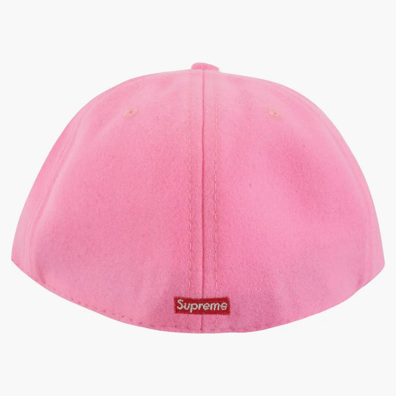 Supreme Ebbets S Logo Fitted 6-panel Bright Pink
