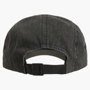 Supreme Embossed Denim Camp Cap Black