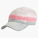 Supreme Embossed Denim Camp Cap Pink Dip Dye