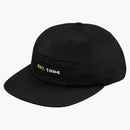 Supreme Embossed Logo 6-Panel Black