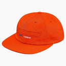 Supreme Embossed Logo 6-panel Orange