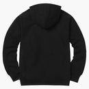 Supreme Embossed Logo Hooded Sweatshirt Black