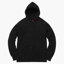 Supreme Embossed Logo Hooded Sweatshirt Black