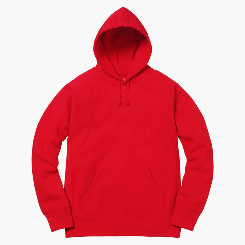 Logo supremo in rilievo con cappuccio rosso con cappuccio rosso