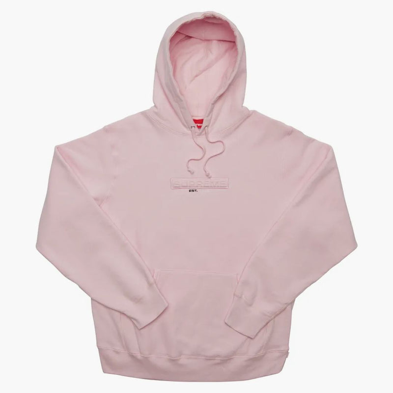 Nejvyšší reliéfní mikina s logem kapucí (SS18)