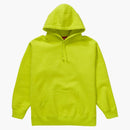 Supreme Embossed Logos Hooded Sweatshirt Acid Green