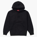 Supreme Embossed Logos Hooded Sweatshirt Black