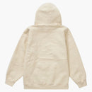 Supreme Embossed Logos Hooded Sweatshirt Natural