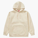 Supreme Embossed Logos Hooded Sweatshirt Natural