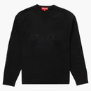 Supreme Embossed Sweater Black