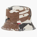 Supreme Embroidered Brim Crusher Brown Camo