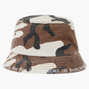Supreme Embroidered Brim Crusher Brown Camo