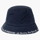 Supreme Embroidered Brim Crusher Navy