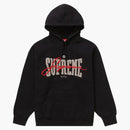 Supremia Bordidered Chenille Sweins Sweinshirt Negra