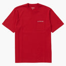 Nejvyšší vyšívaný kapesní čaj červená