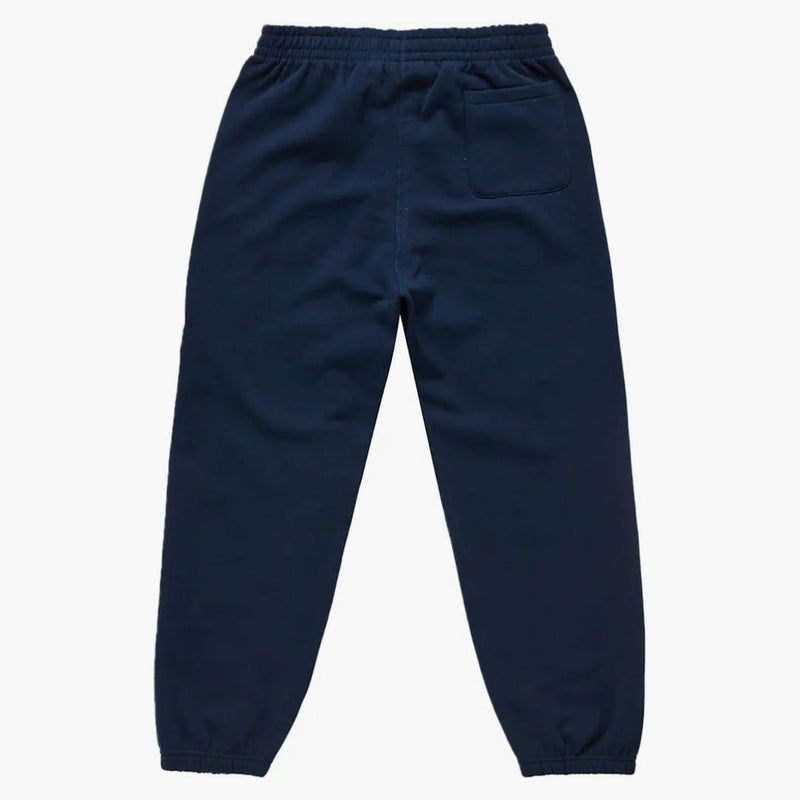 Högsta broderade manus Sweatpant Navy