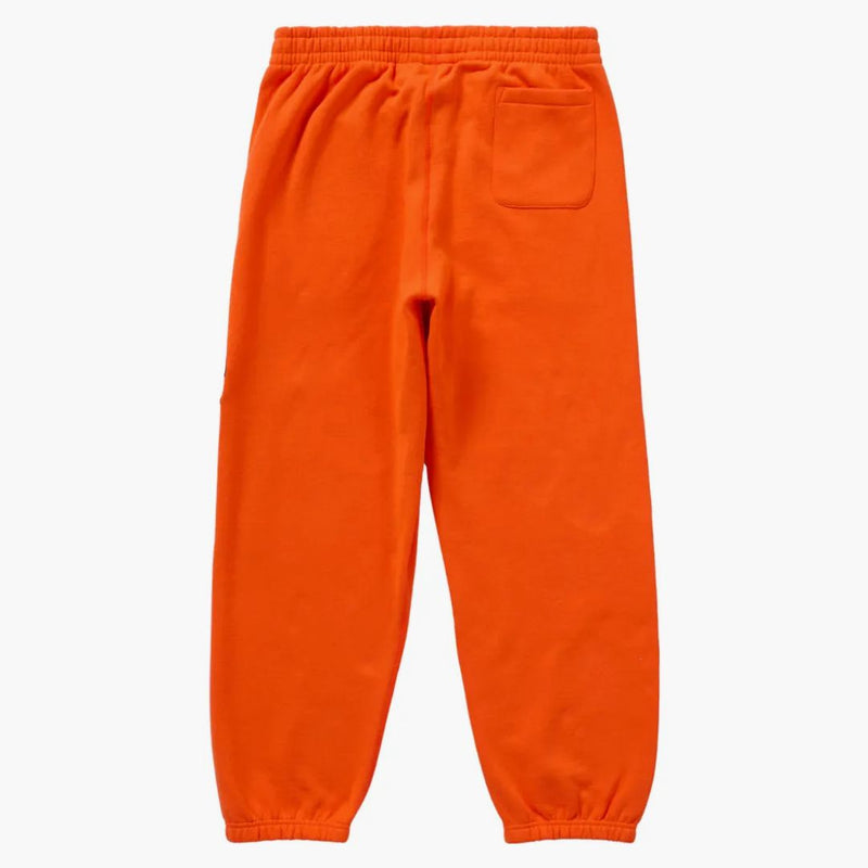Supreme broderade manus Sweatpant Orange