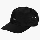 Supreme Enamel Logo 6-panel Black