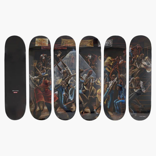 Supreme Ernie Barnes Skateboard 5枚セット SupremeErnieBarnesSetof5Skateb