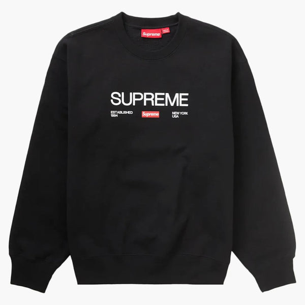 Nejvyšší zavedený Crewneck Black