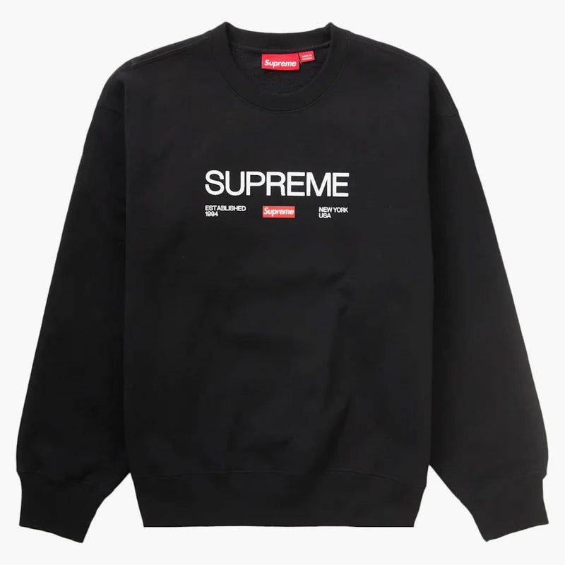 Nejvyšší zavedený Crewneck Black