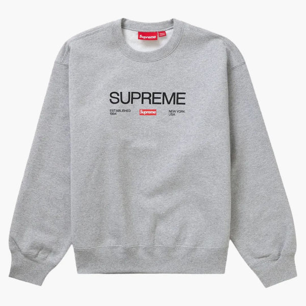 Nejvyšší zavedený Crewneck Heather Grey