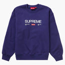 Supreme Established Crewneck Washed Navy