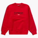 Supreme Established Crewneck Red