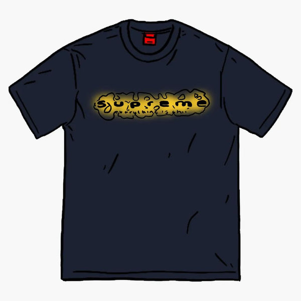 Supreme Everything Is Shit Tee Navy