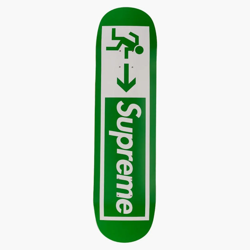 Supreme Exit skateboard däck grönt