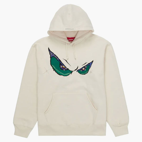 Supreme Eyes Hooded Sweatshirt Natural