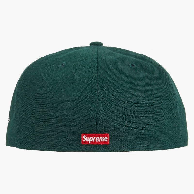 Supreme Eyes New Era has Dark Green