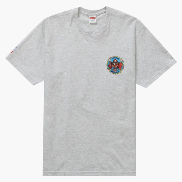 Supreme Fdny Engine 9 Tea Ash Grey