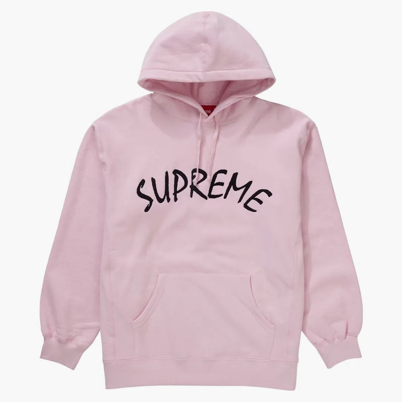 Supreme Ftp Arc Hooded Sweatshirt ljusrosa