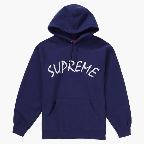 Supreme Ftp Arc Hooded Sweatshirt Washed Navy