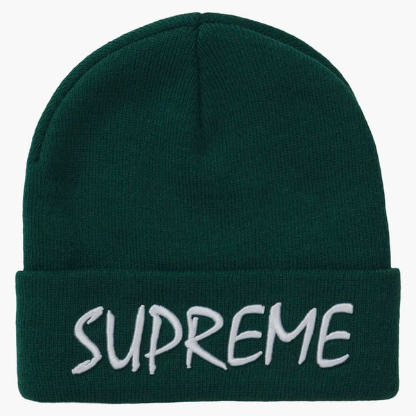 Supreme Ftp Beanie Dark Green