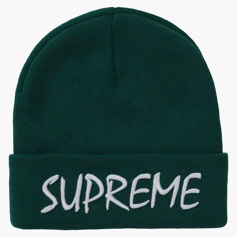 Supreme Ftp Beanie Dark Green