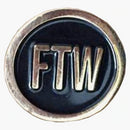 Supreme ftw pin (Schott SS13) gold