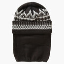 Supreme facemask beanie black