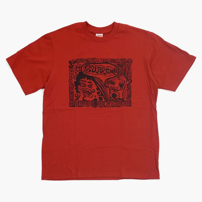 Supreme Faces Tee Red
