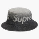 Supreme Fade Jacquard Denim Crusher Black