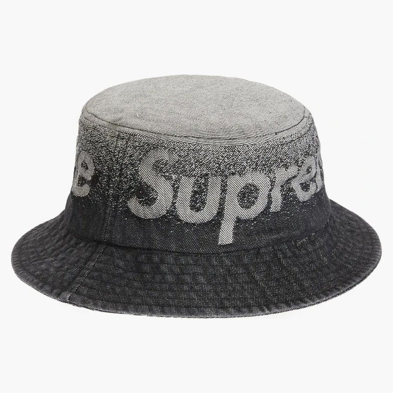 Supreme Fade Jacquard Denim Crusher Black