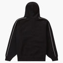 Supreme Falcon Raglan Zip Up Hooded Sweatshirt Black
