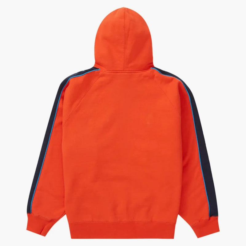 Supreme Falcon Raglan Zip Up Hooded Sweatshirt Slate
