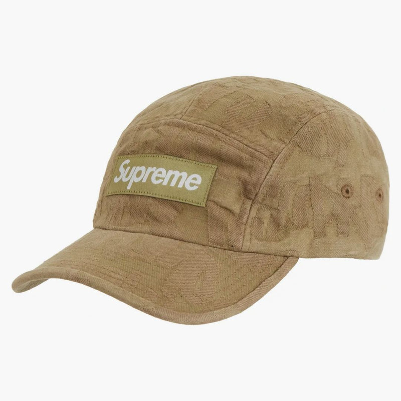 Nejvyšší tuk Tip Jacquard Denim Camp Cap Olive
