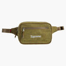 Supreme Fat Tip Jacquard Denim Waist Bag Olive