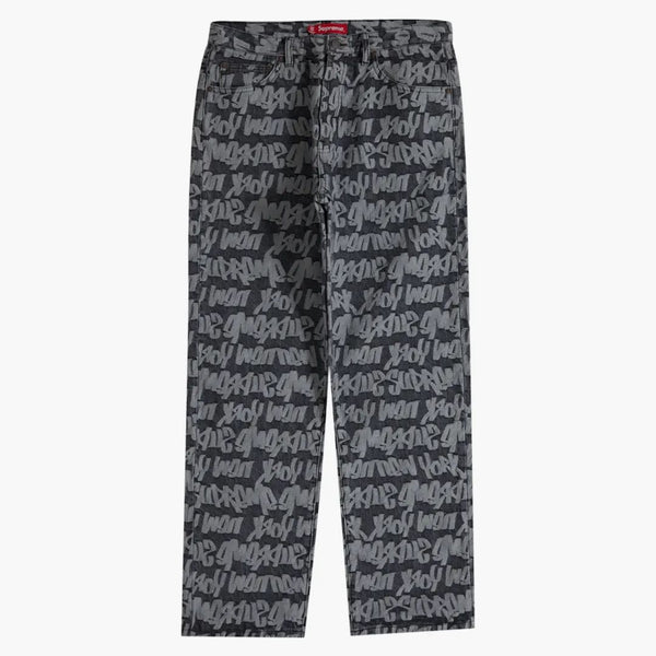 Nejvyšší tuk Tip Jacquard pravidelný Jean Black