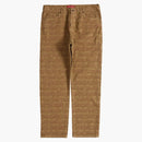 Supreme Fat Tip Jacquard Regular Jean Olive